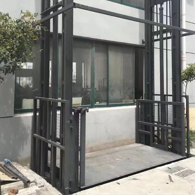 双辽5吨室外升降货梯